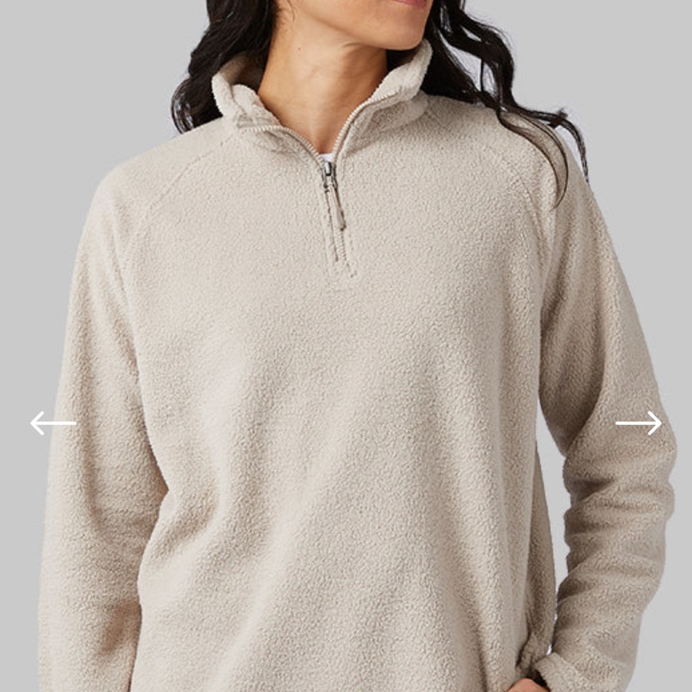 32 Degrees Sherpa Small Sherpa 1/4 Zip Top